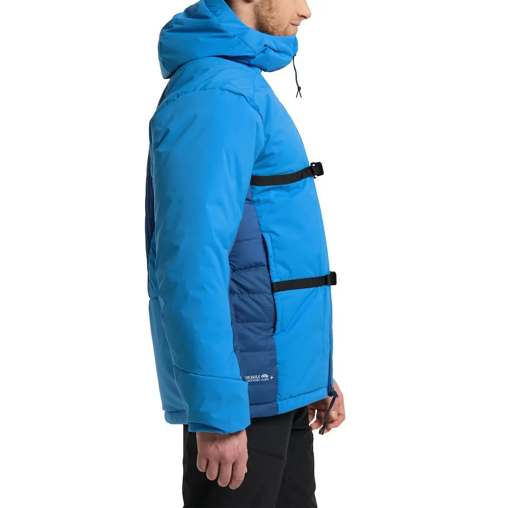 Haglöfs Nordic Expedition Down Hood Men Nordic Blue/Baltic Blue | Buy Haglöfs Nordic Expedition Down Hood Men Nordic Blue/Baltic Blue here | Outnorth