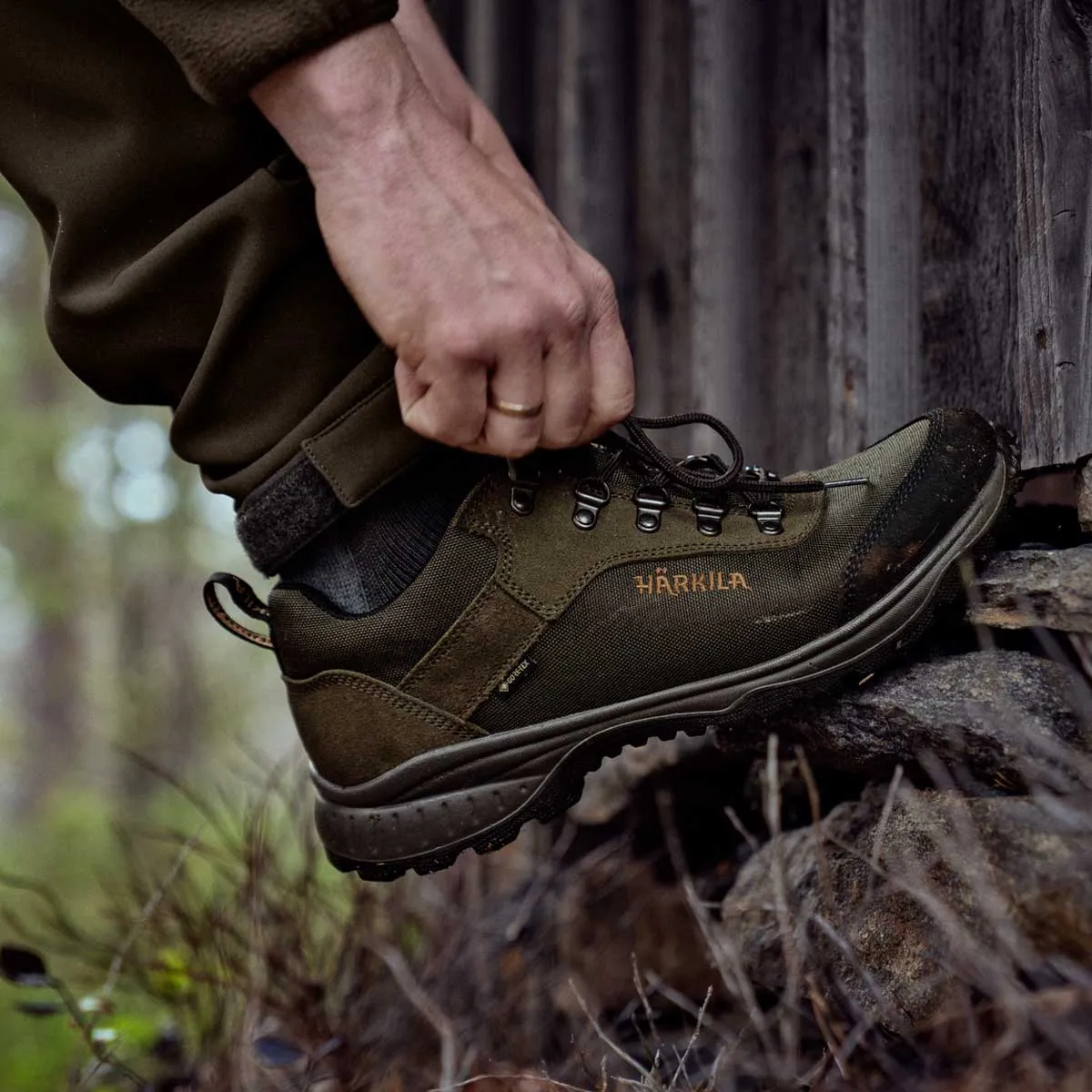 HARKILA Trail Lace GTX Shoes - Mens - Willow Green