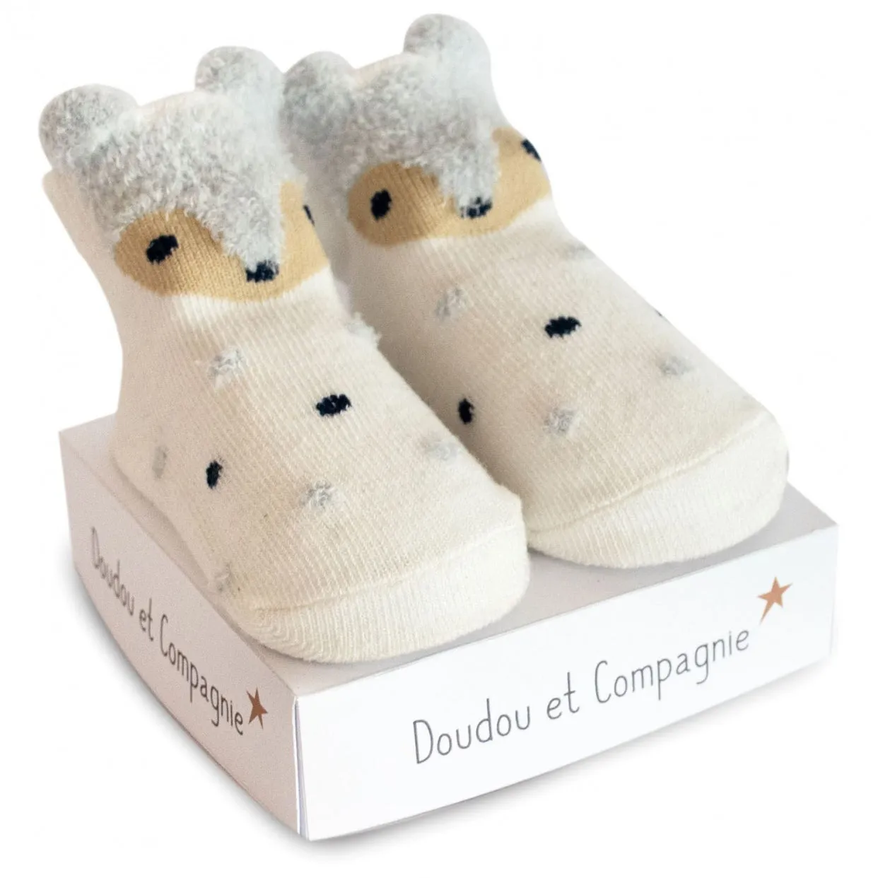 Histoire d'Ours Newborn Socks - Little Ears (1pc)