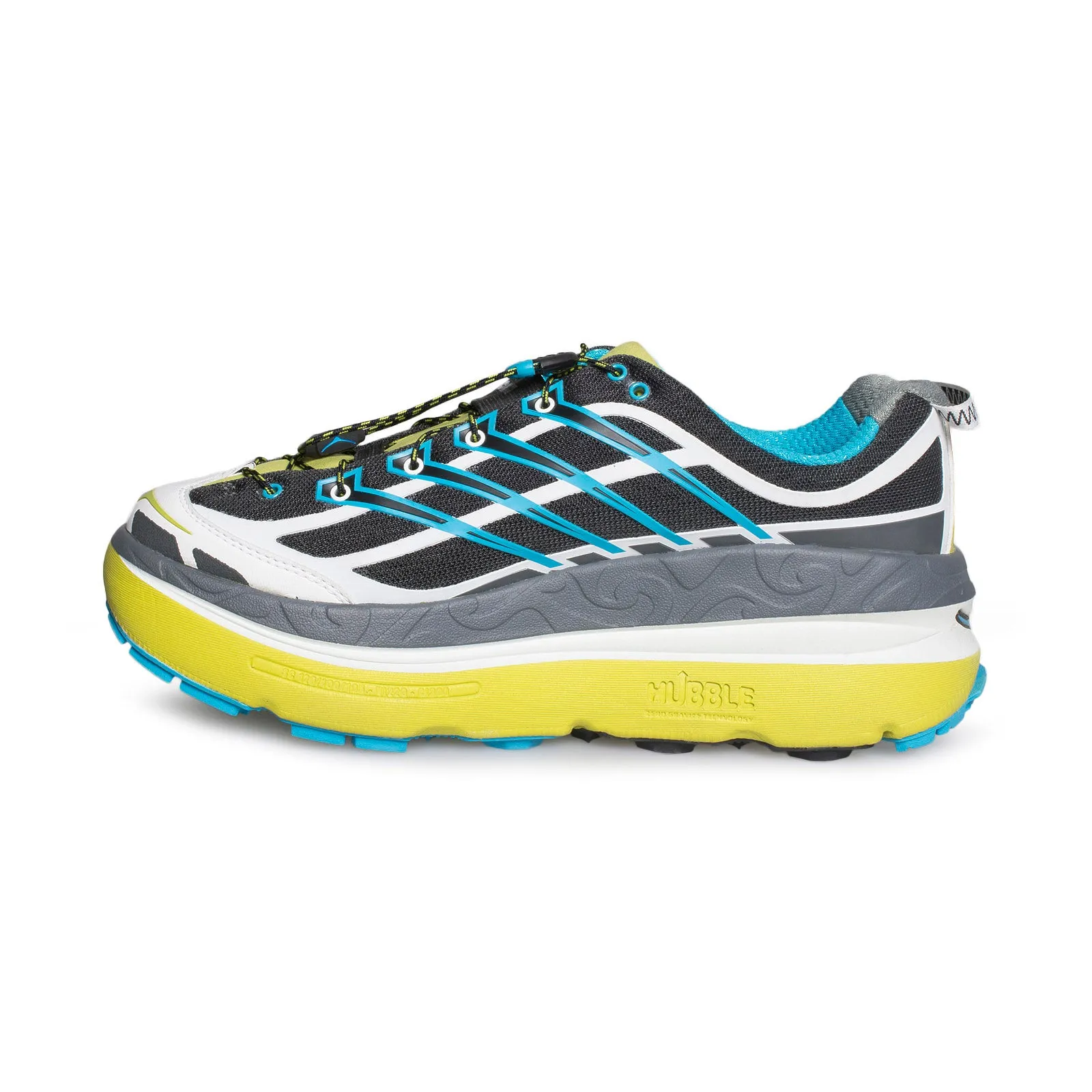 HOKA Mafate 3 Lime / Anthracite / White Shoes -  Men's