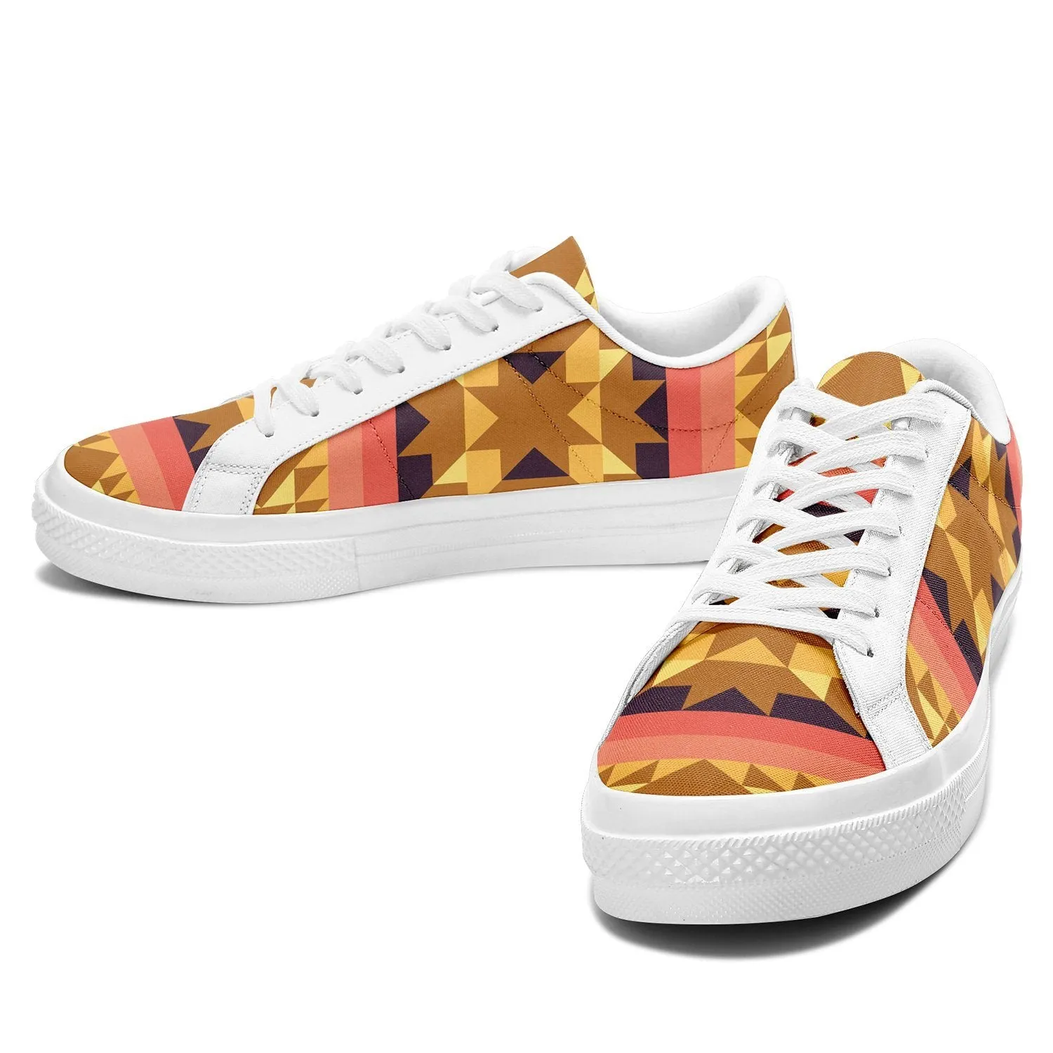 Infinite Sunset Aapisi Low Top Canvas Shoes White Sole