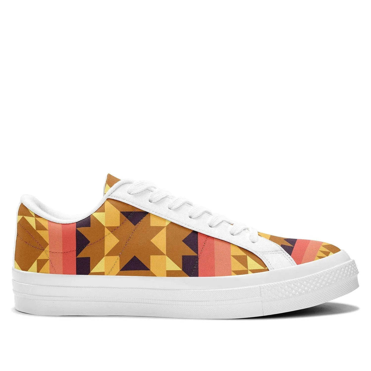 Infinite Sunset Aapisi Low Top Canvas Shoes White Sole