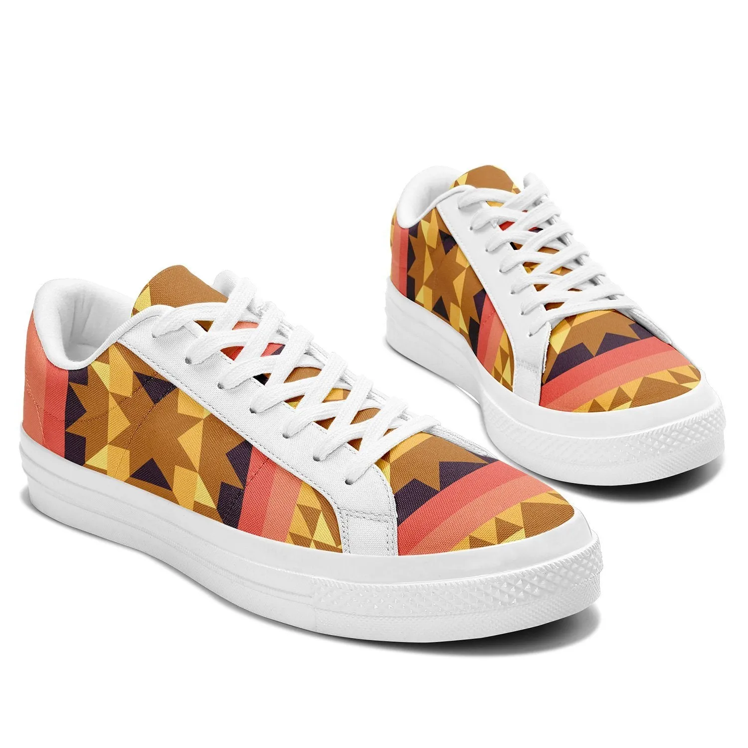 Infinite Sunset Aapisi Low Top Canvas Shoes White Sole