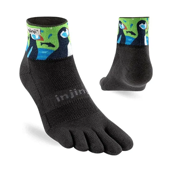 Injinji Trail Sock | Midweight | Mini-Crew | Puffins