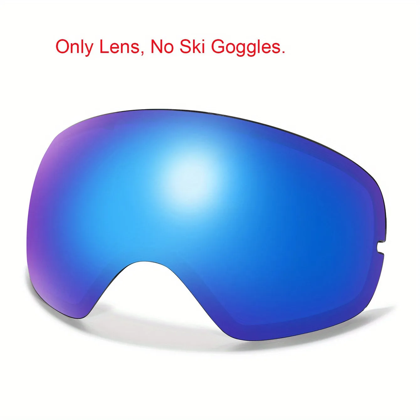 Interchangeable Lens Ski Goggles - Mirrored UV400 Protection, TPU Frame, OTG Design for Wearing Over Glasses - Adults & Youth 14  for Snowboarding, Skating, Snowmobiles - Festive Gifts for Thanksgiving, Christmas, New Year, Spring Festival