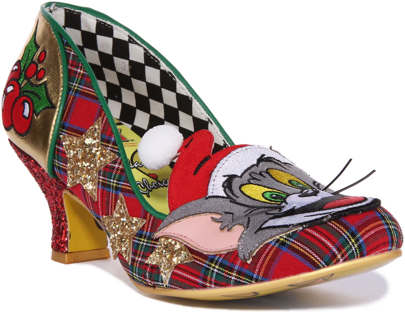 Irregular Choice Best Present In Red Tarten For Women