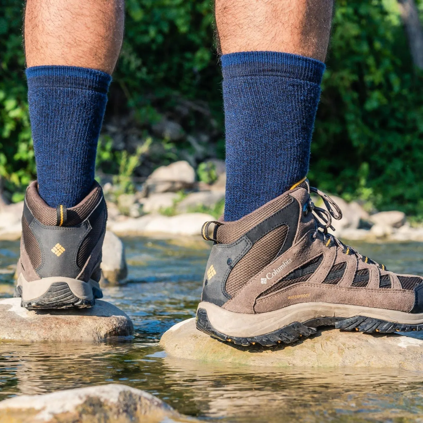 J.B. Field's Hiking "Power Trekker" Merino/Combed Cotton Boot Sock