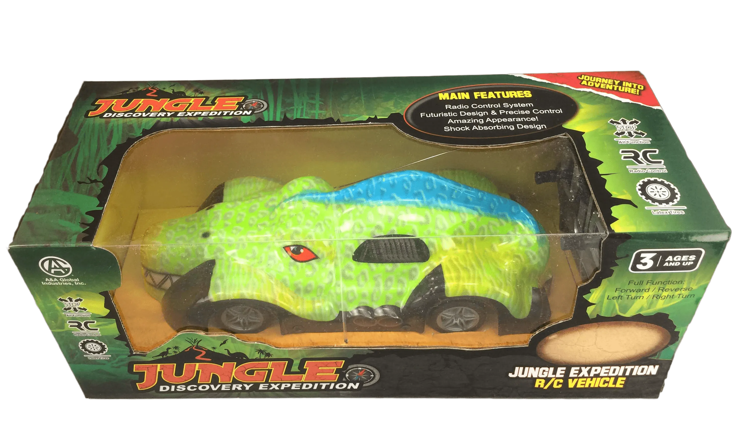 Jungle Discovery Expedition Remote Control Gator Truck