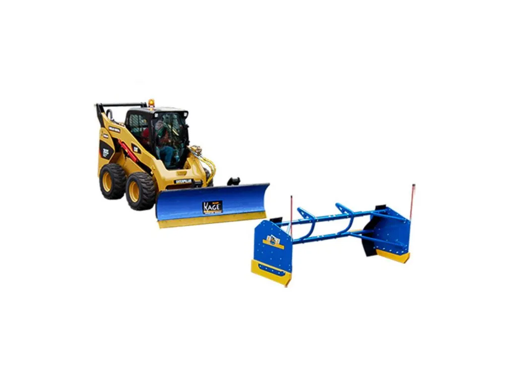 KAGE SNOWFIRE Skid Steer Snow Plow System (SSL)(CTL)