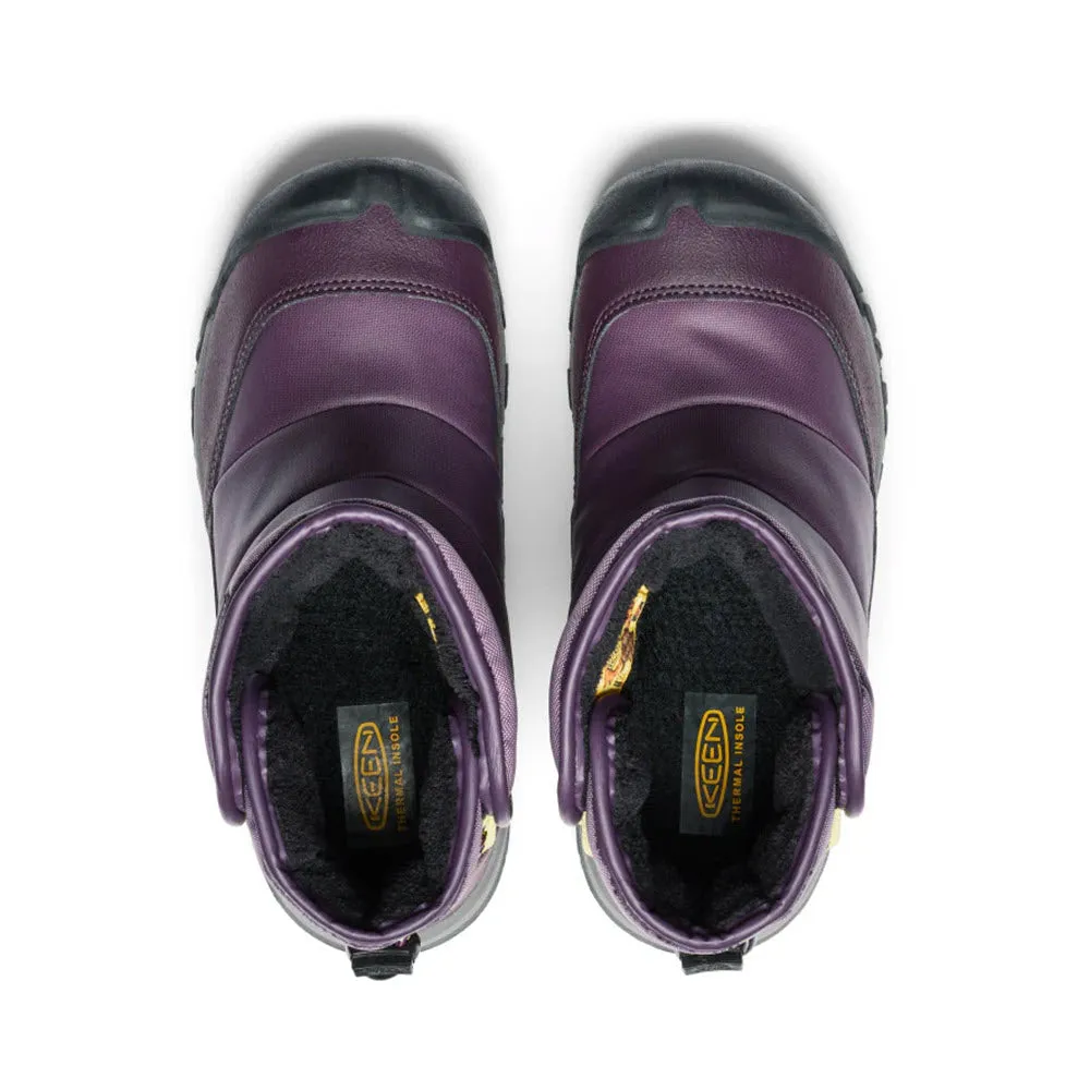 KEEN PUFFRIDER BLACK PLUM - KIDS