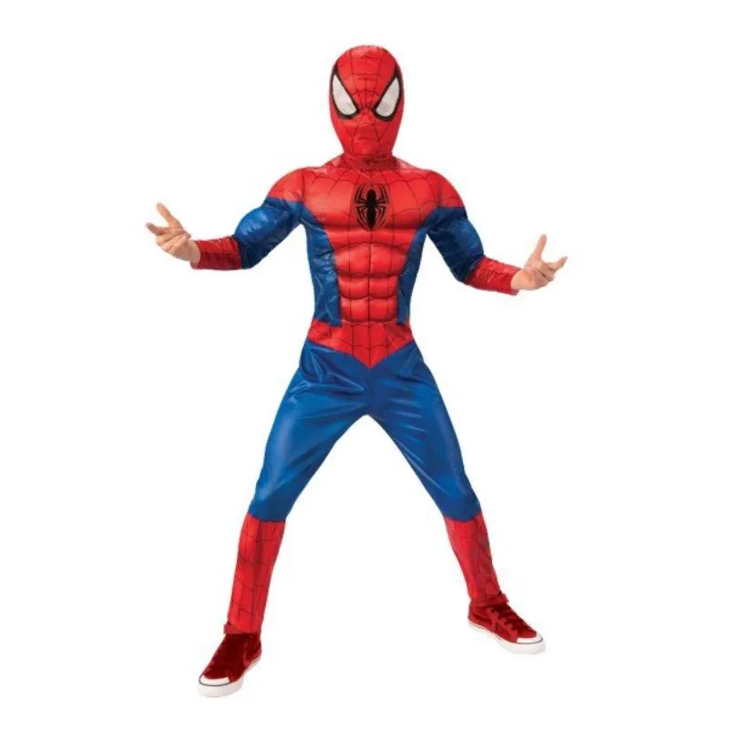 Kids Spider-Man Deluxe Costume - M