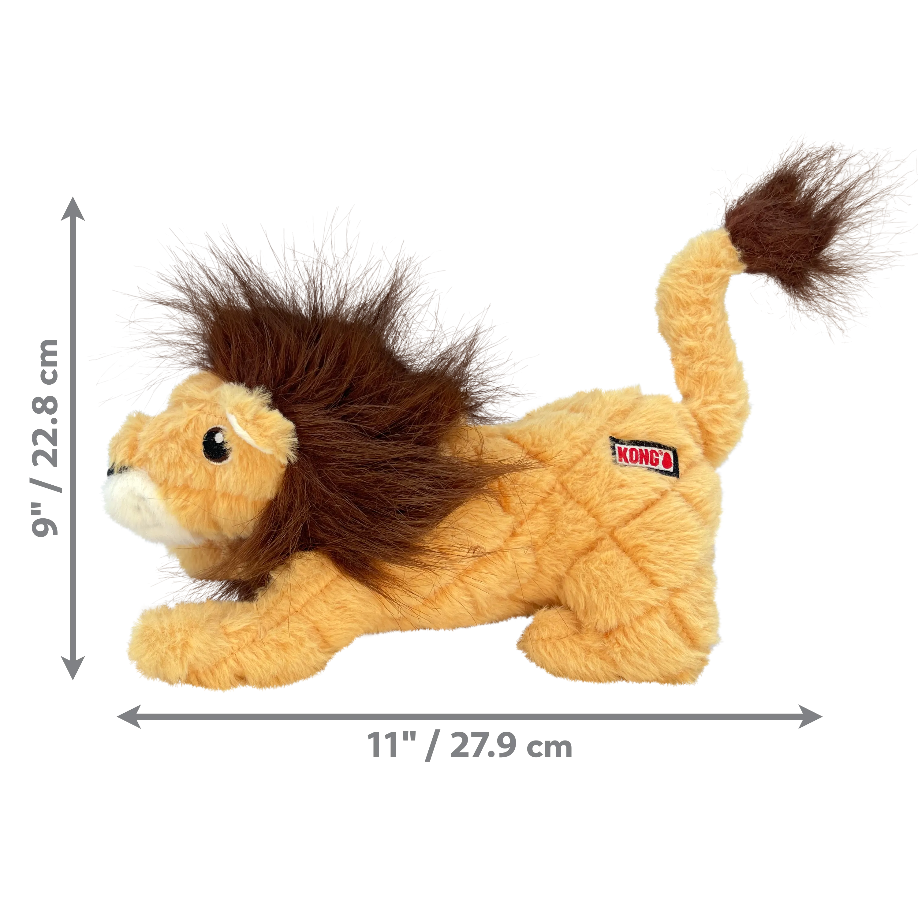 KONG Scampers Lion Dog Toy