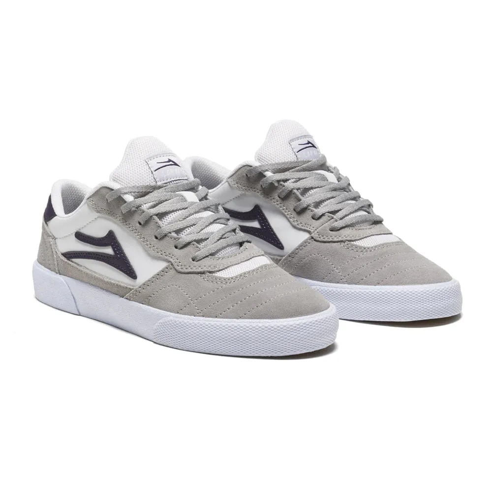 LAKAI CAMBRIDGE // GREY/WHITE SUEDE