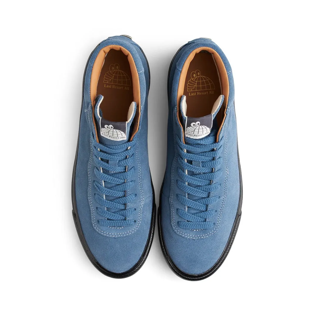 LAST RESORT VM001 SUEDE HI (DUSTY BLUE/BLACK)