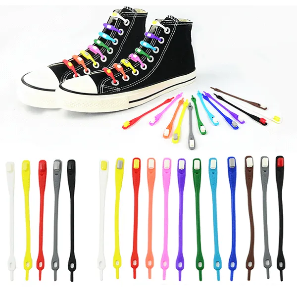 Lazy Elastic Shoelaces (12 PCS)