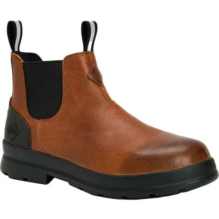 Leather boots Chore Farm Chelsea PT Med men's Muck Boots, brown