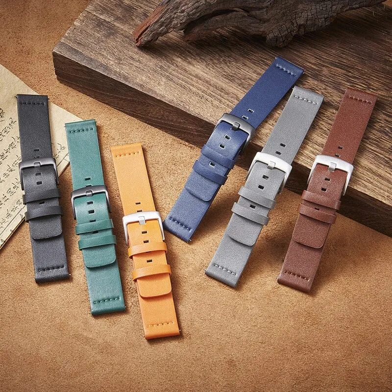 Leather Straps Compatible with the Timex 22mm Range