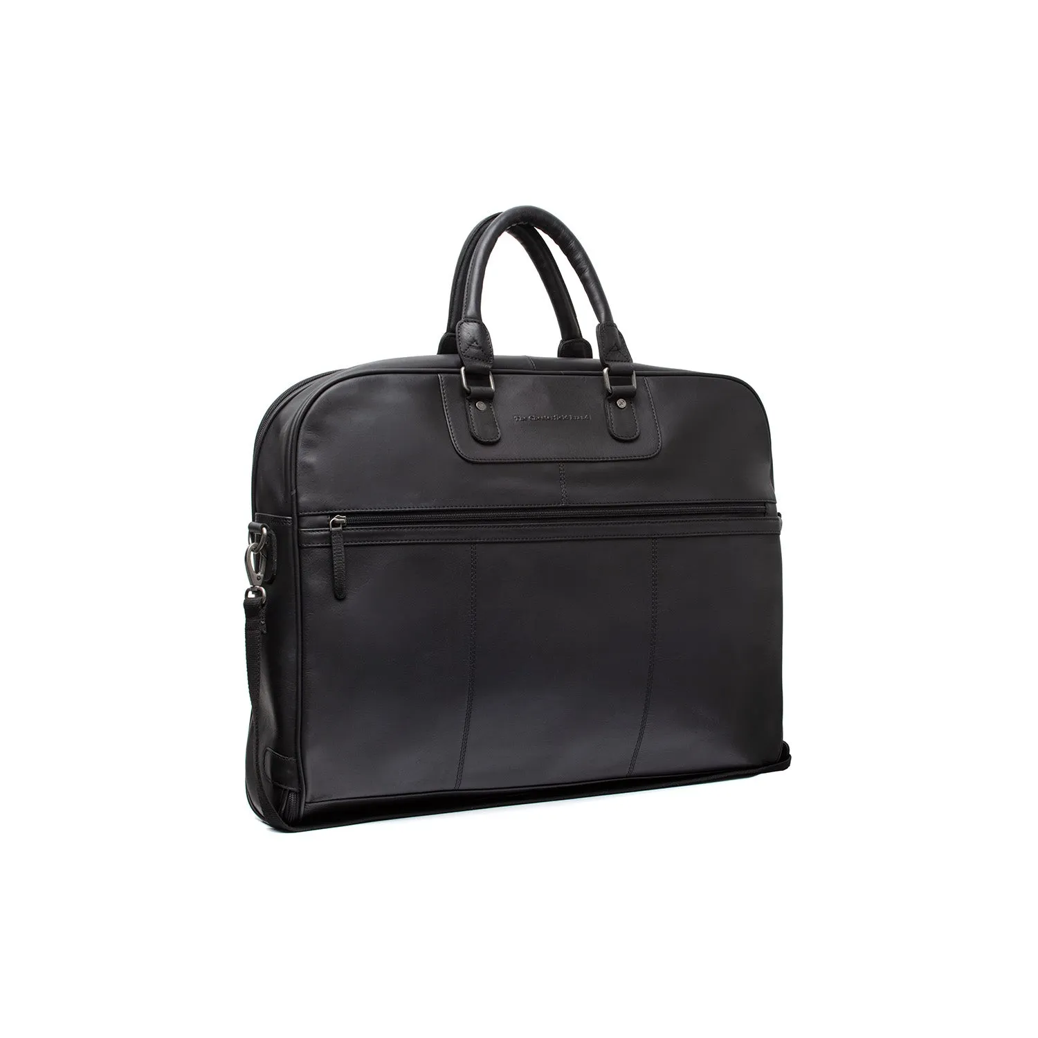 Leather Weekend Bag Black Josh