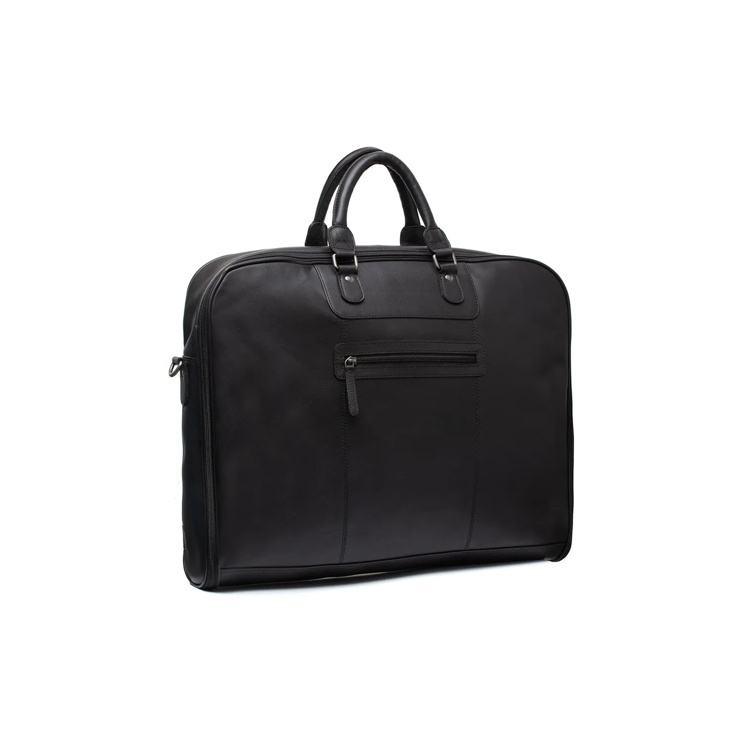 Leather Weekend Bag Black Josh