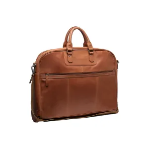 Leather Weekend Bag Cognac Josh