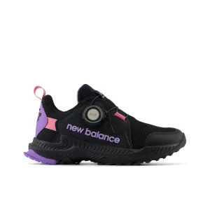 Little Kid's DynaSoft Trail Magic Boa Color: Black/Violet Crush