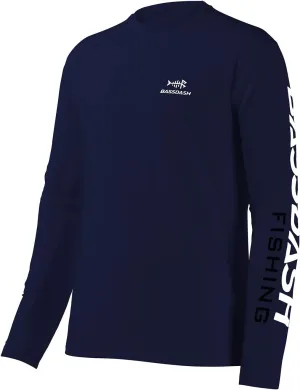 Men's Fishing T-Shirt - Long Sleeve UV Sun Protection Tee (UPF 50 )