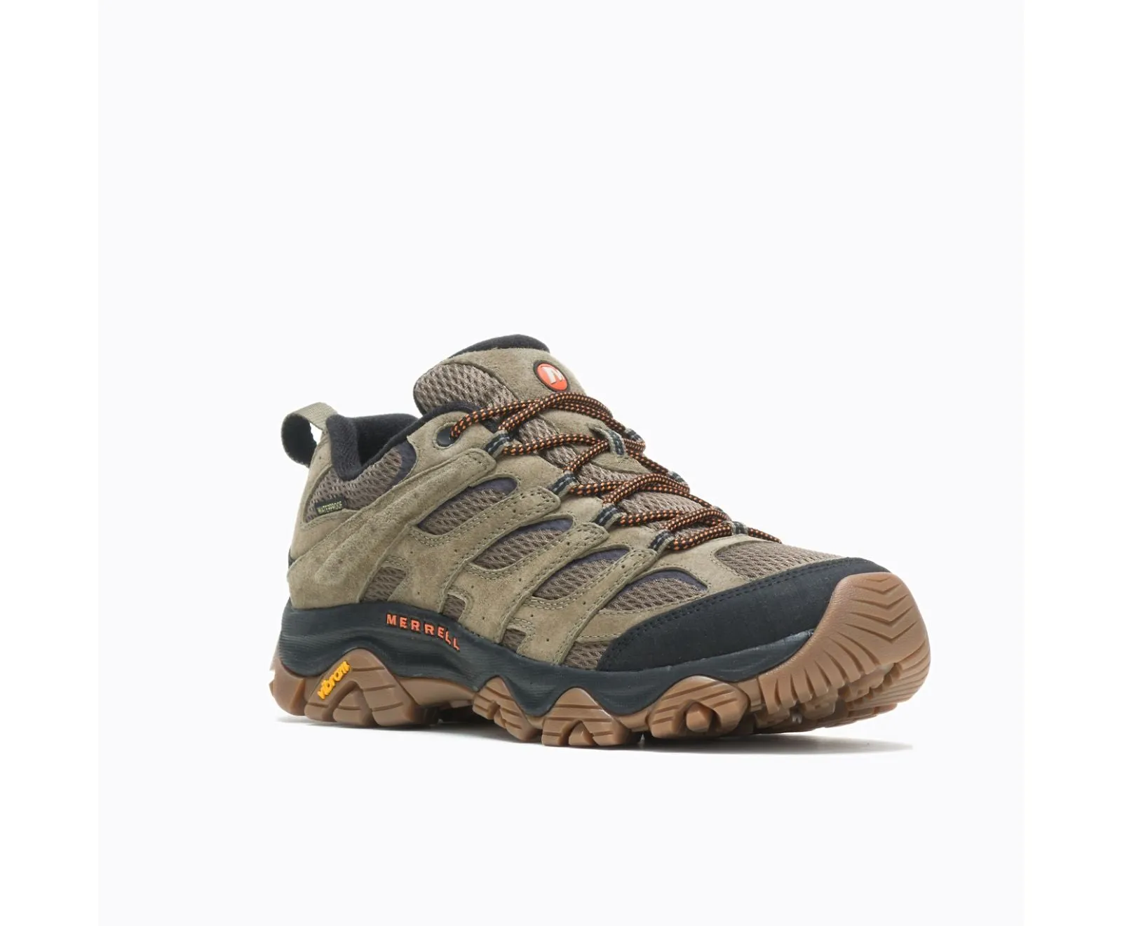 Men's Merrell Moab 3 Waterproof Color: Olive/Gum