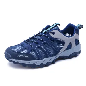 Men's Outdoors Shoes Mesh Net Hiking Trail Trainers | S6110