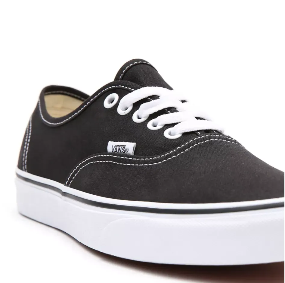 Mens Vans Authentic Comfy Skate Shoes Black