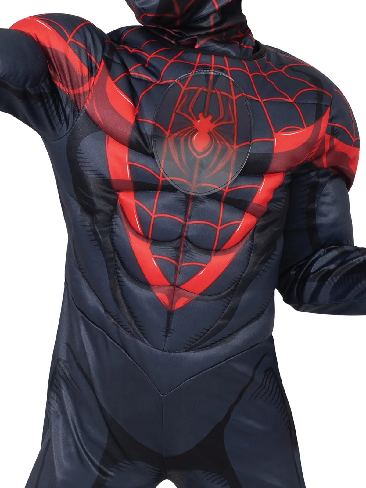 Miles Morales Deluxe Lenticular Costume for Kids - Marvel Spider-Verse