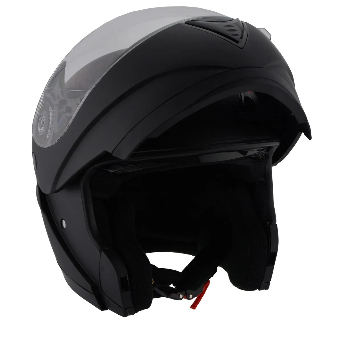 Milwaukee Performance Helmets MPH9801DOT 'Expedition' Modular Matte Black Helmet