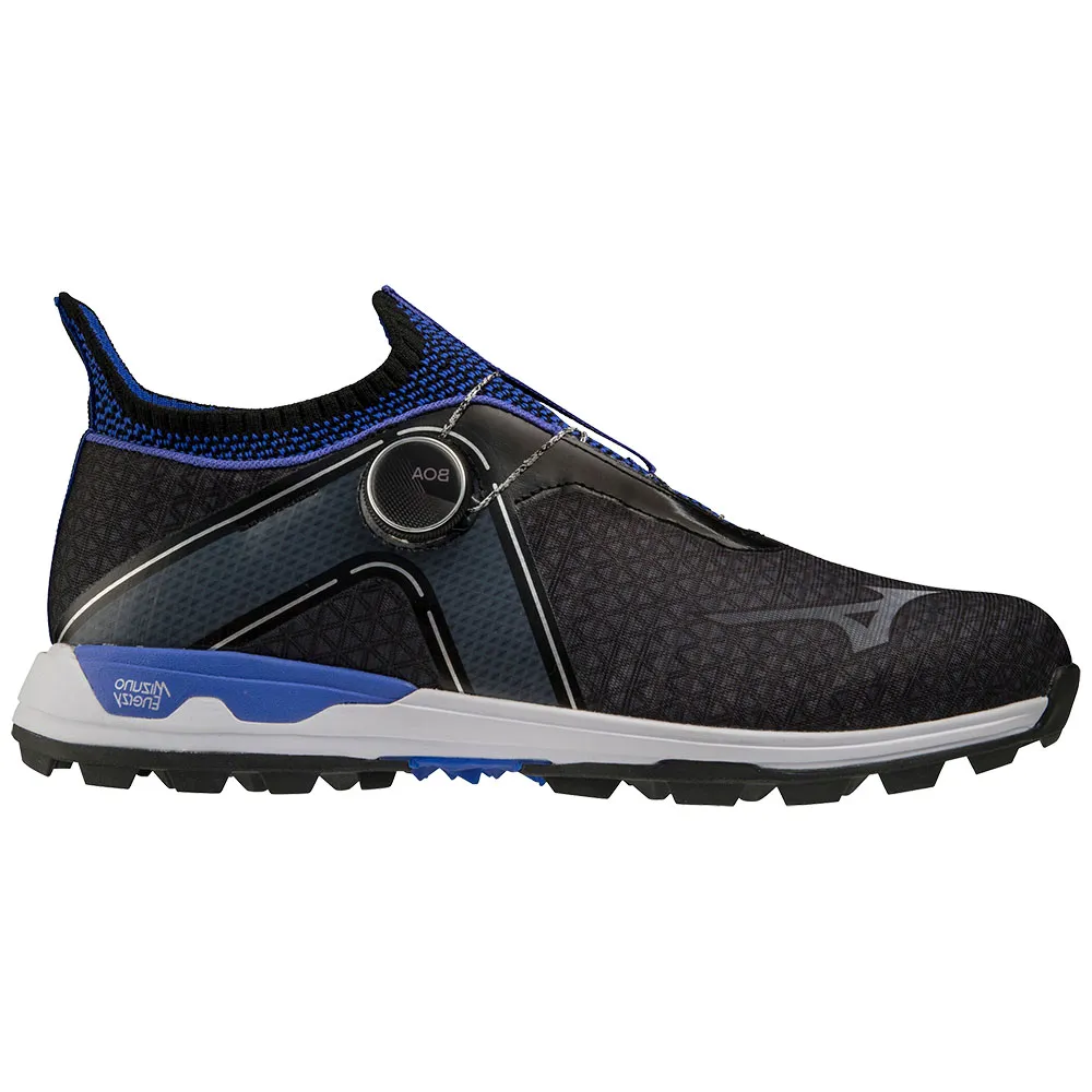 Mizuno Wave Hazard Boa Spikeless Waterproof Shoes - Black/Blue