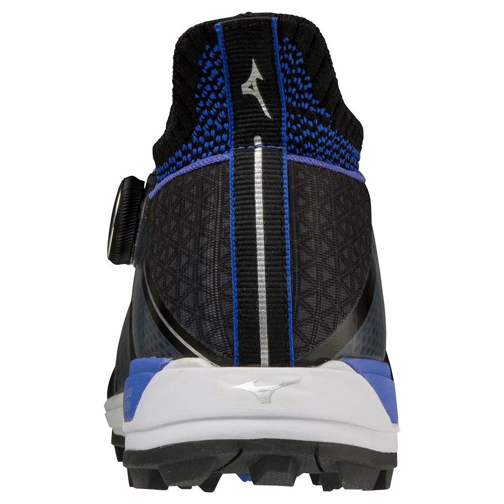 Mizuno Wave Hazard Boa Spikeless Waterproof Shoes - Black/Blue