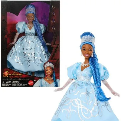 NEW - Disney Descendants: The Rise of Red – Queen Cinderella Fashion Doll with Movie-Inspired Royal Gown & Accessories