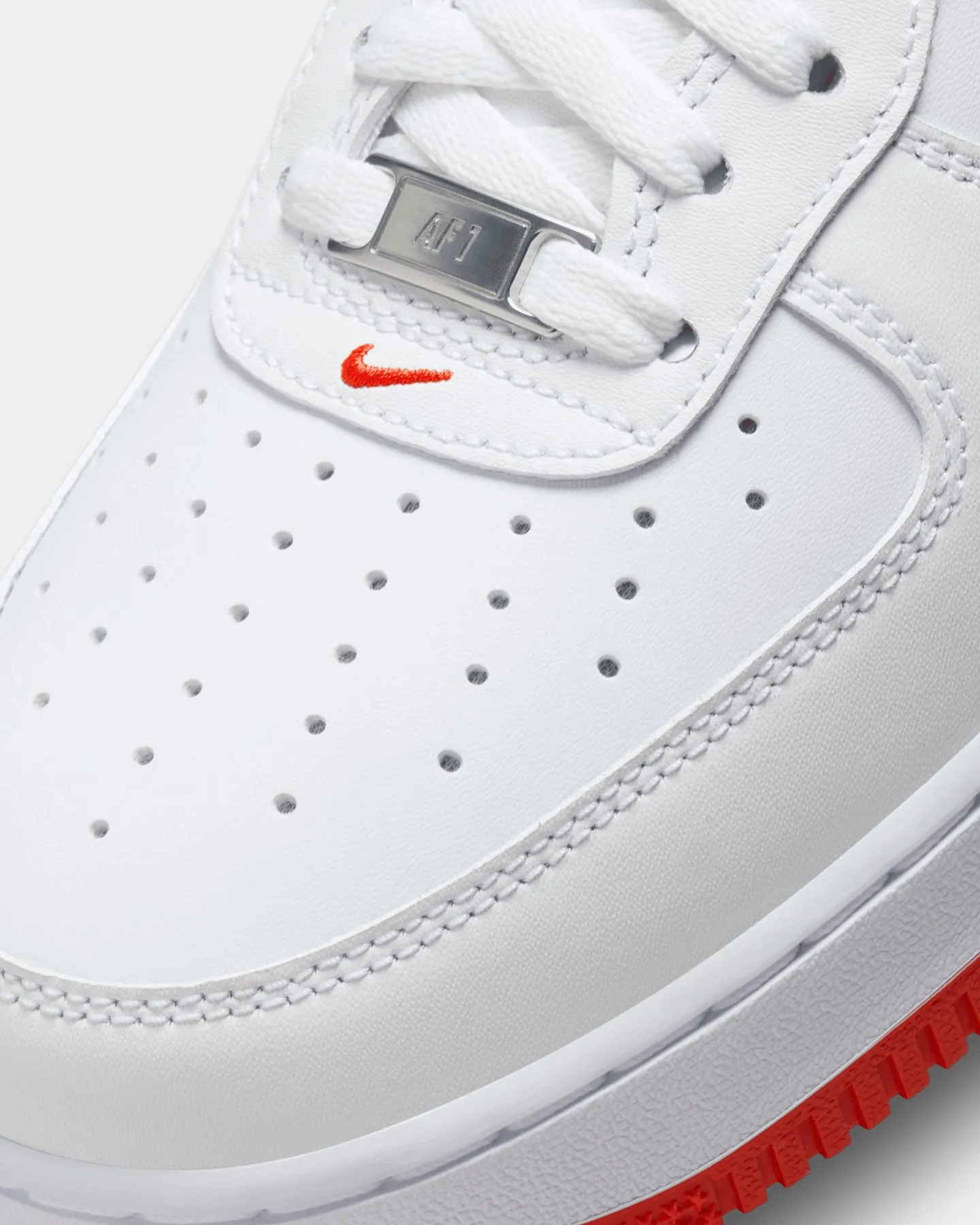 Nike Air Force 1 '07 "Picante Red" White/Picante Red