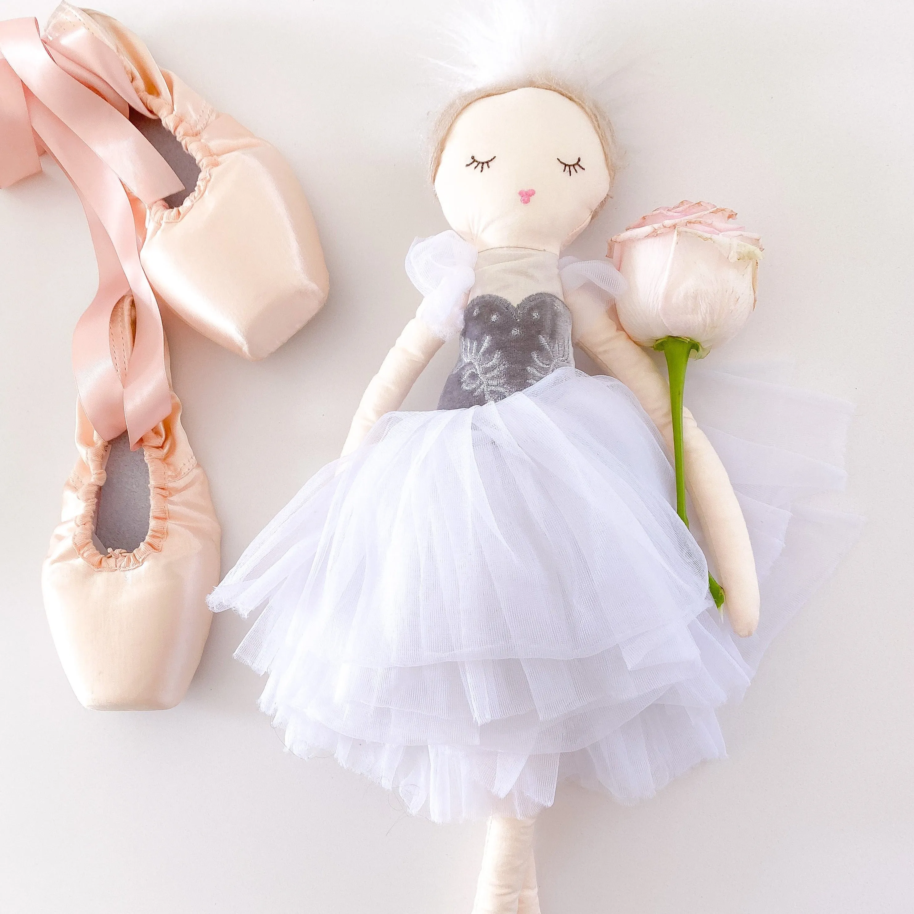 'Nina' Silver Prima Ballerina Doll