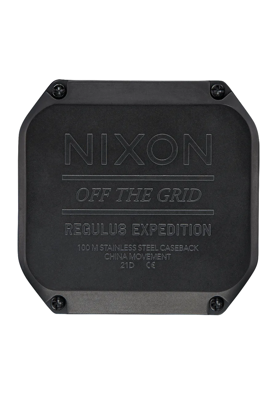 Nixon Regulus Expedition Watch - All Black