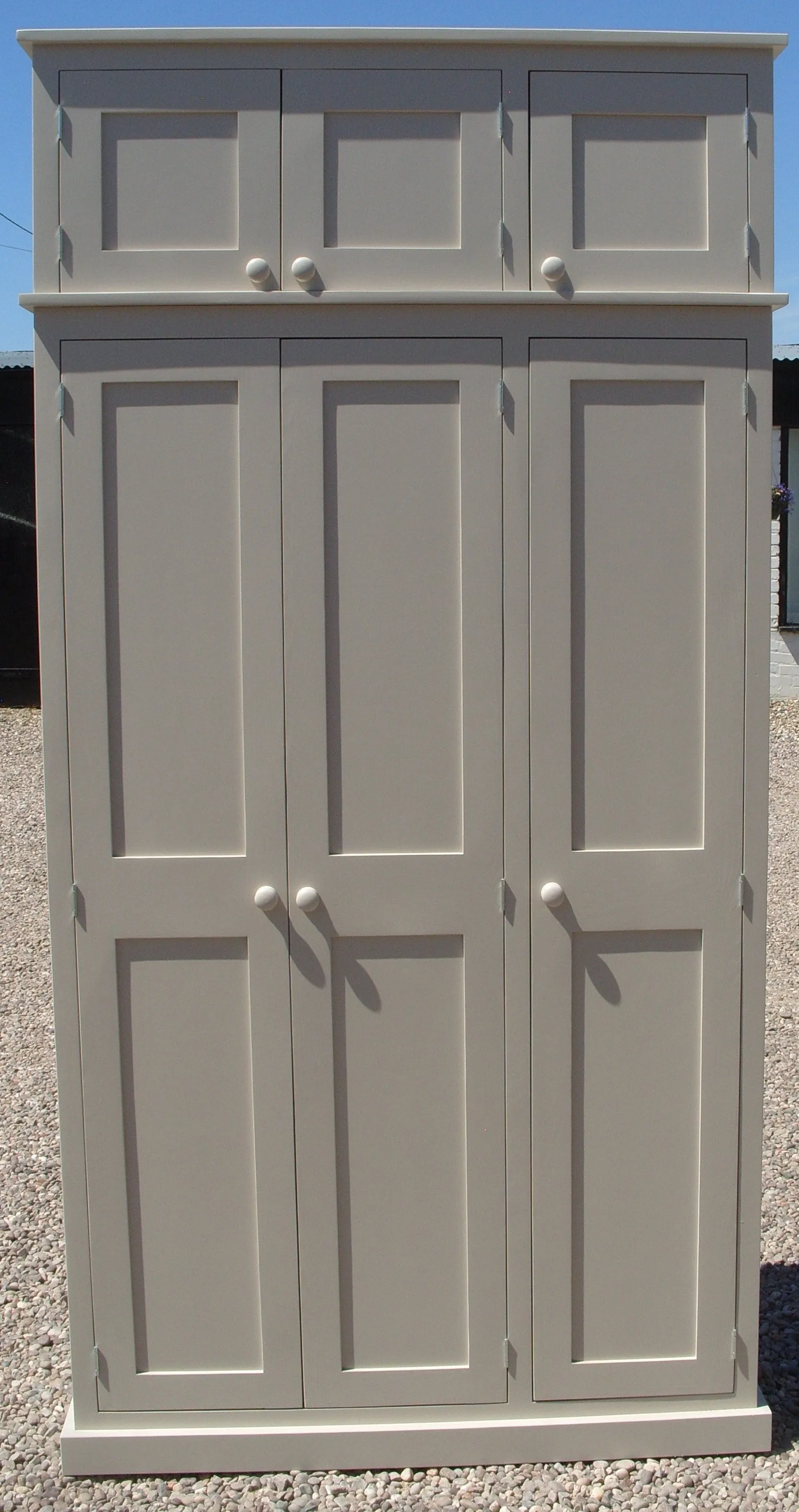 **NOW SOLD OUT** DELIVERED BEFORE CHRISTMAS - IN STOCK **3 Door Hall, Utility, Coat & Shoe with TOP BOX Storage Cupboard (35 cm deep) CHOOSE YOUR COLOUR