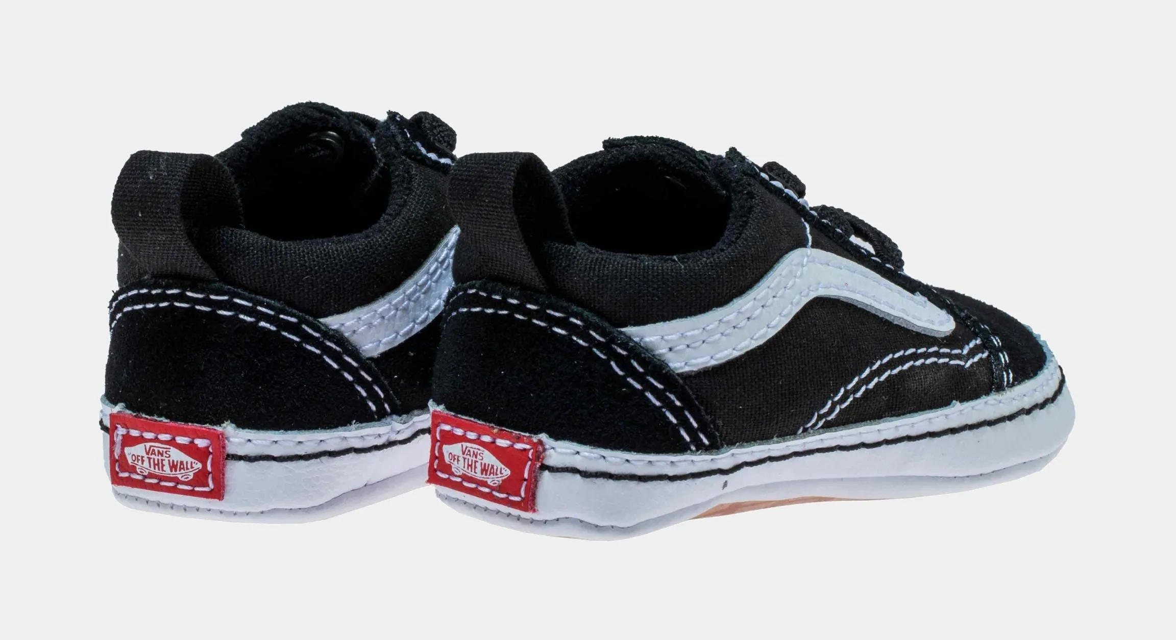 Old Skool Crib Skate Shoes (Black/White)