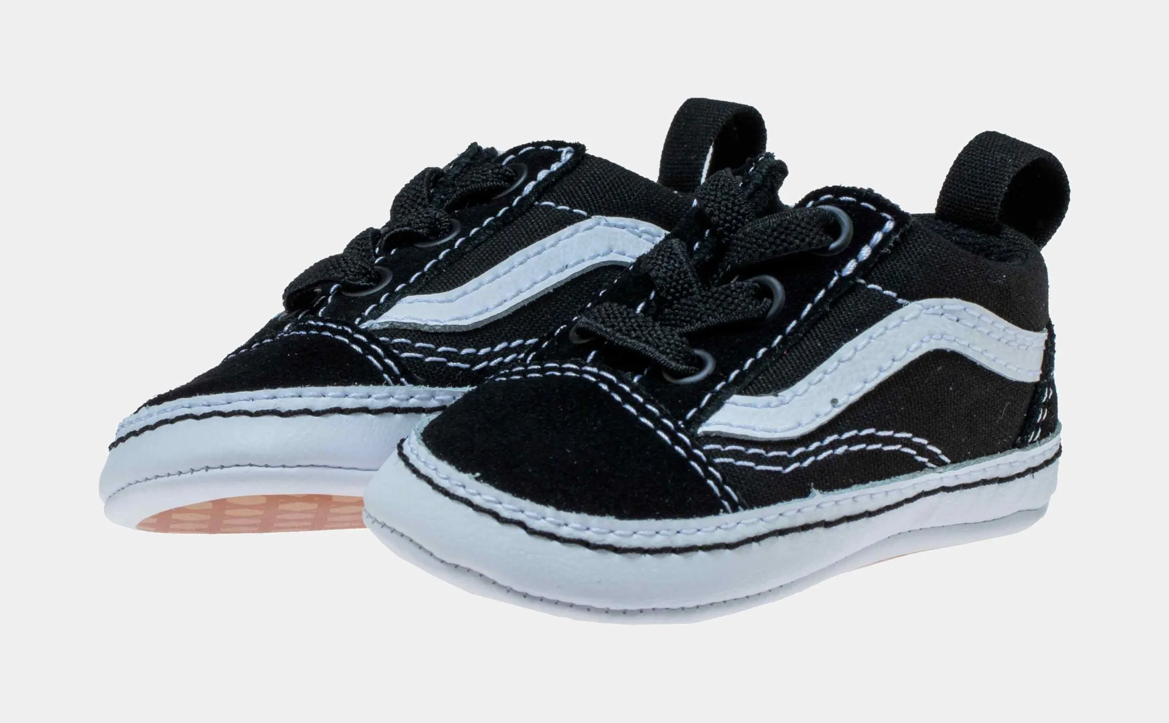 Old Skool Crib Skate Shoes (Black/White)