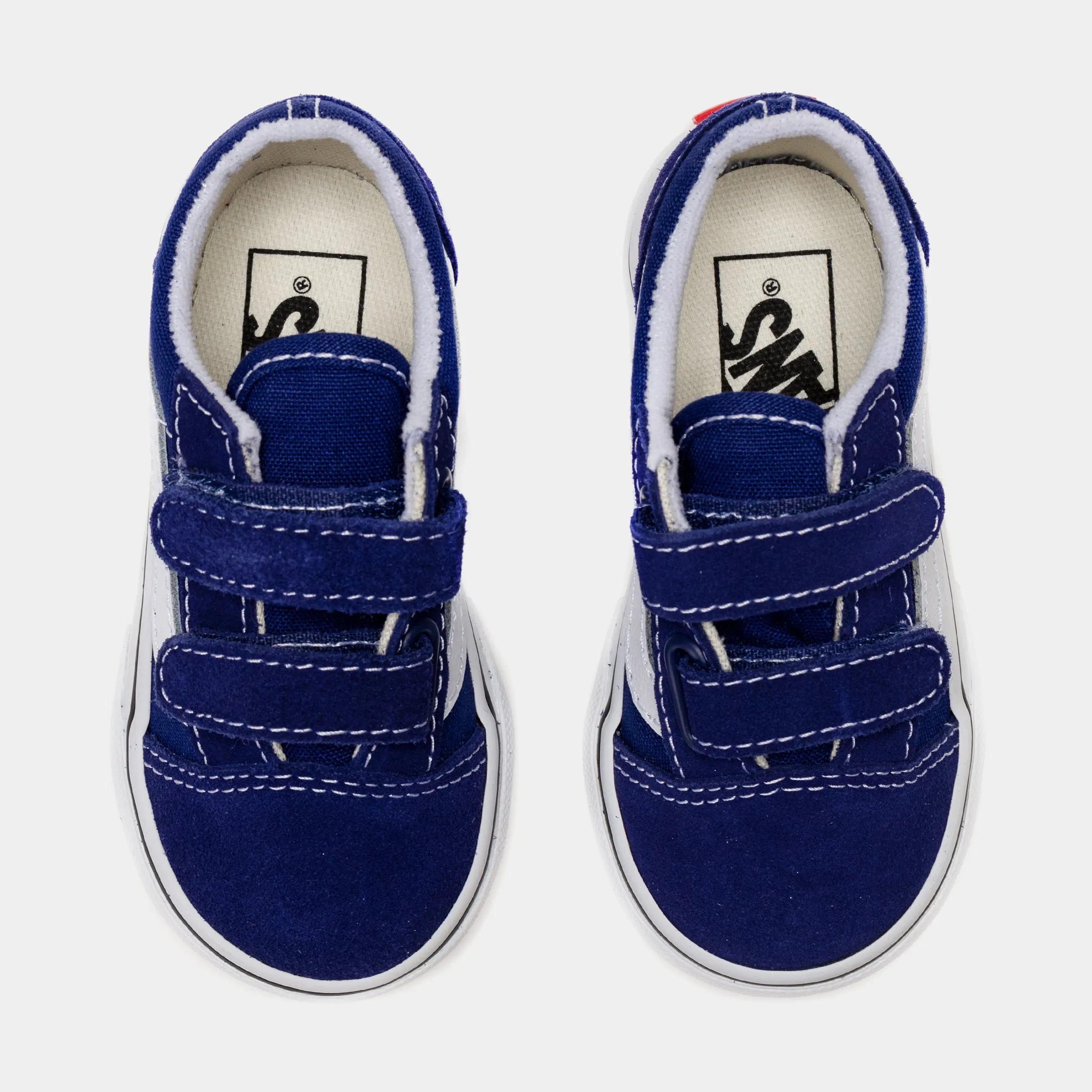 Old Skool Infant Toddler Skate Shoes (Blue/White)