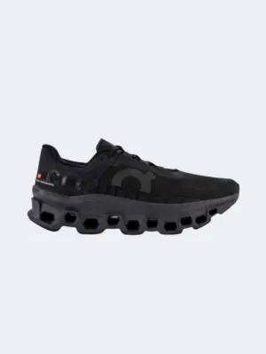 On Cloudmonster 1 Men Running Shoes Black