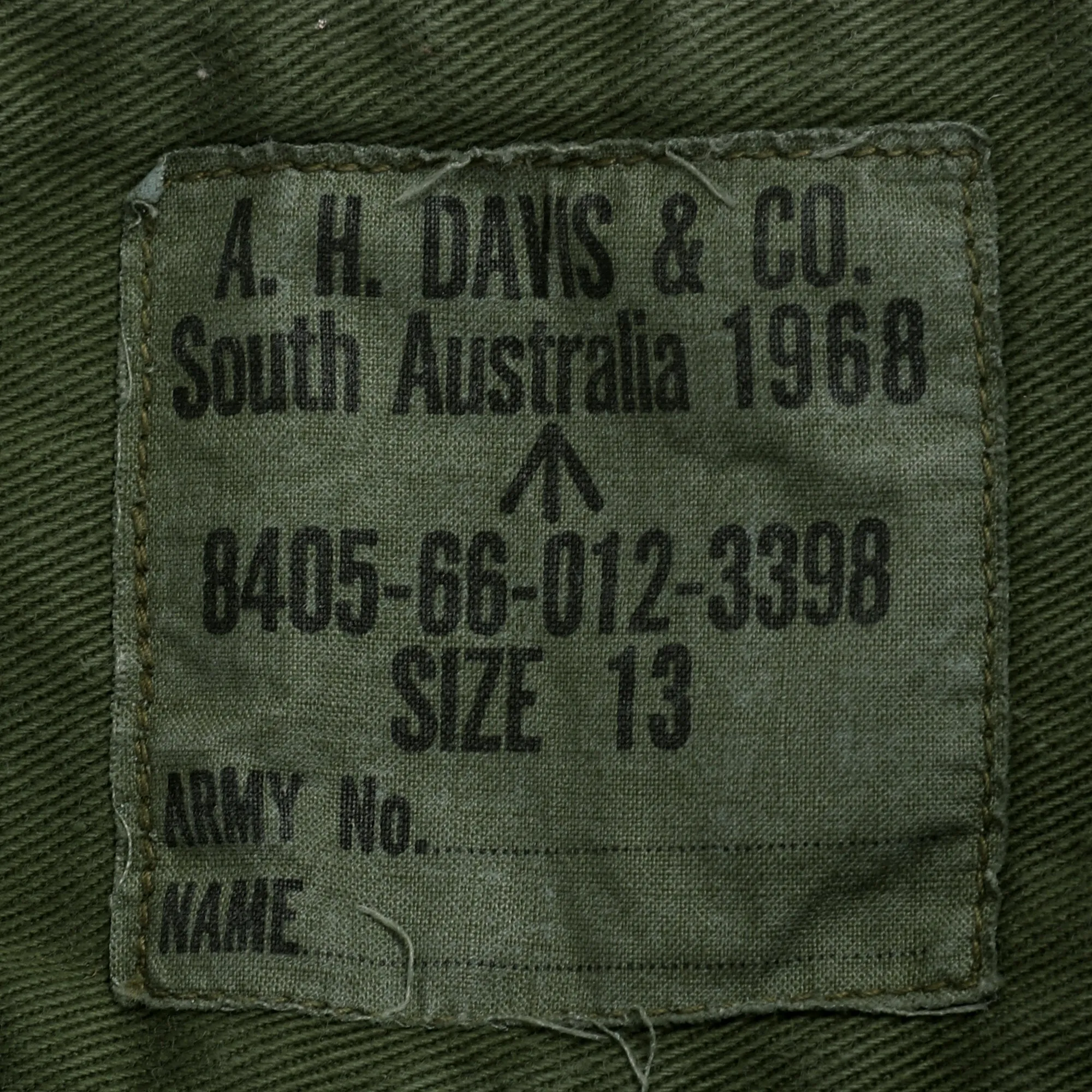 Original Australian Vietnam War Uniform & Field Gear Lot with Slouch Hat