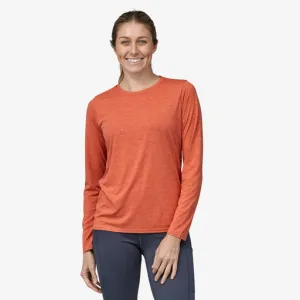 Patagonia Women's Long-Sleeved Capilene® Cool Daily Shirt / Quartz Coral