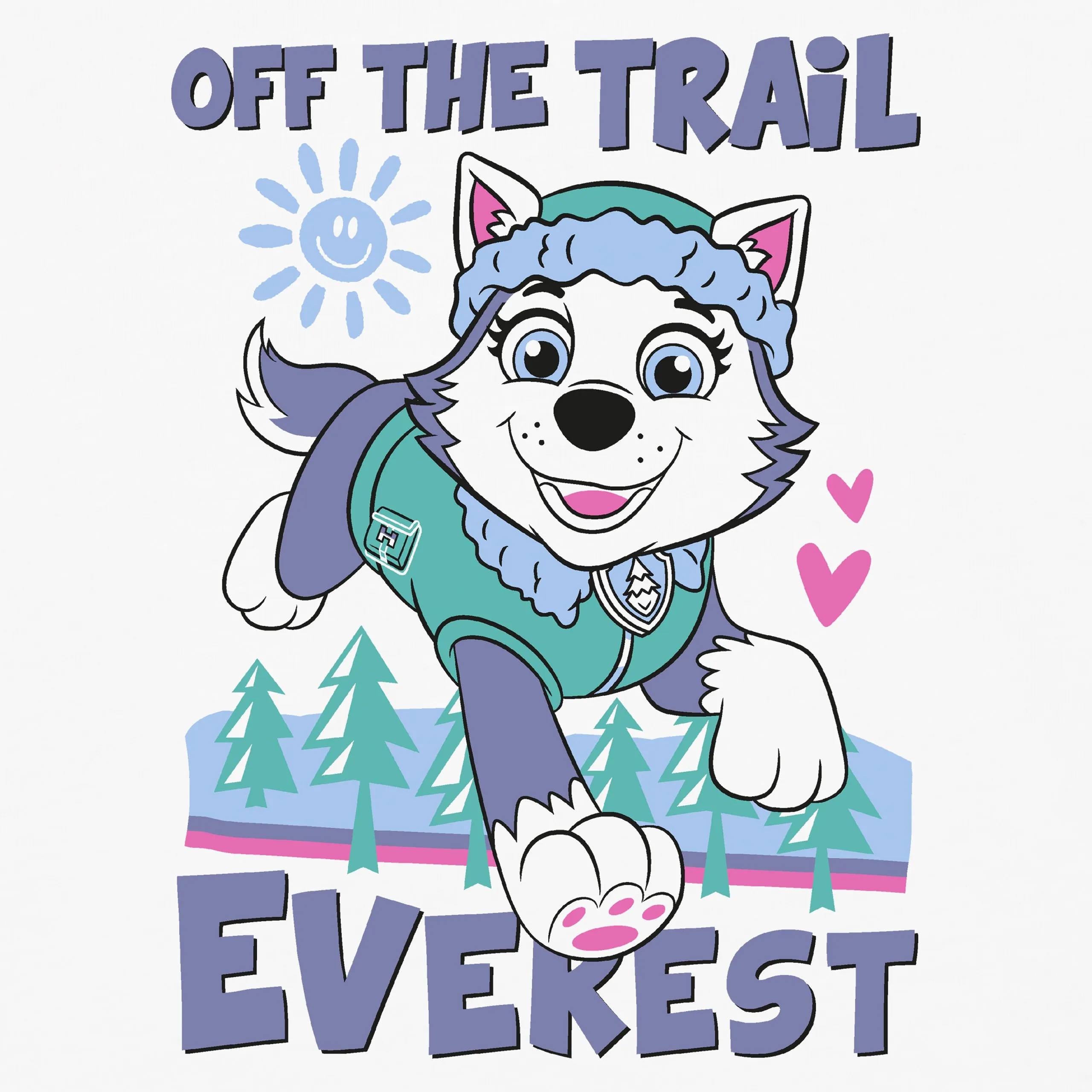 PAW Patrol T-Shirts 2 Pack - Everest And Skye