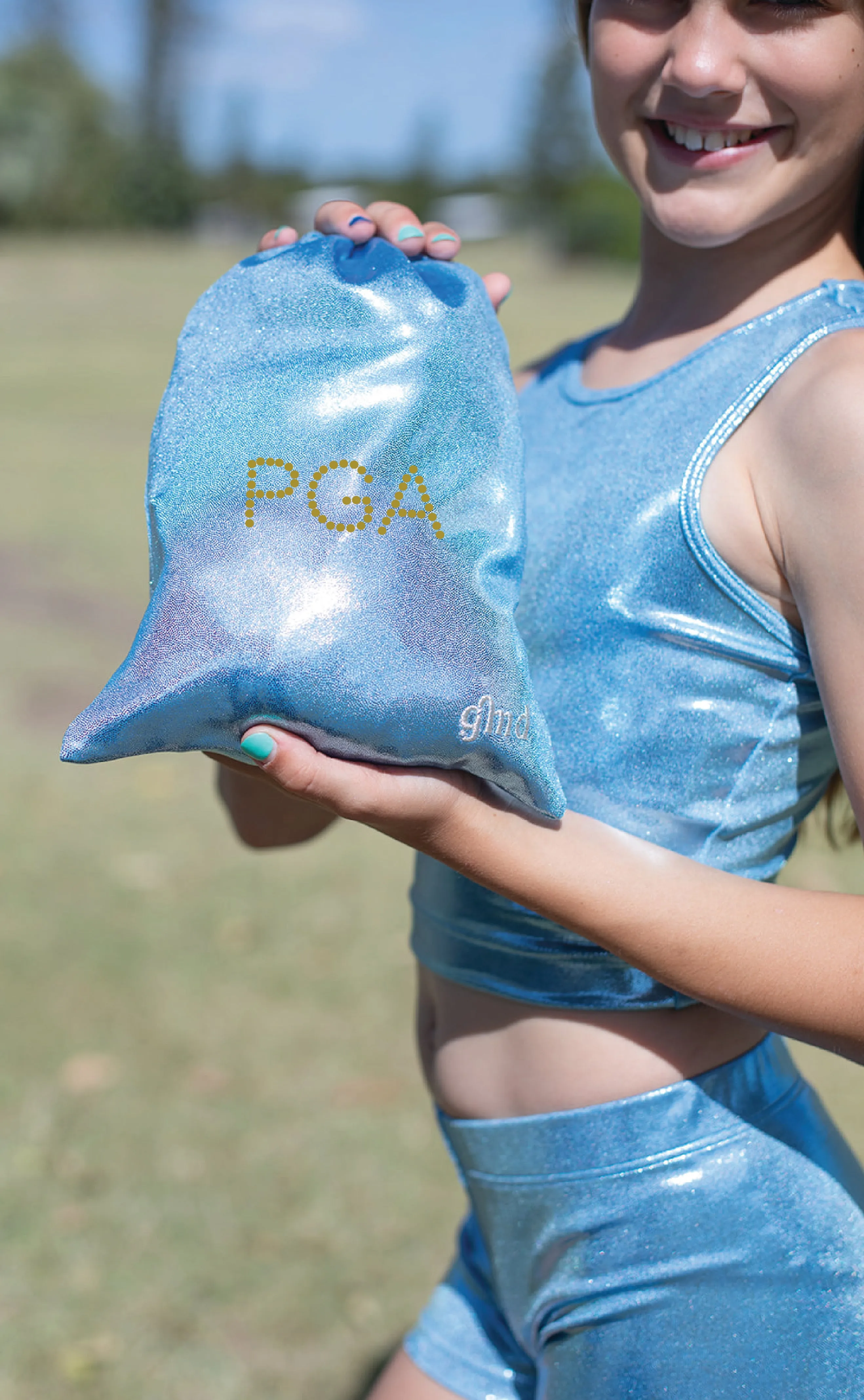 PGA Baby Blue Mystique Guard Bag (name optional)