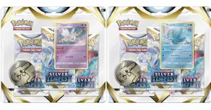 Pokémon - Sword & Shield: Silver Tempest - 3 Pack Blister (Bundle)