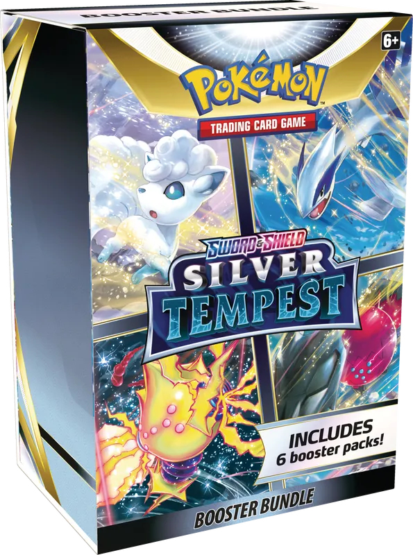 Pokémon - Sword & Shield: Silver Tempest Booster Bundle