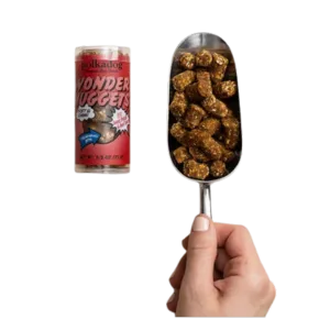 Polka Dog Mini Tube Wonder Nuggets Sweet Potato & Beef Soft & Chewy Dog Treats 2.5oz