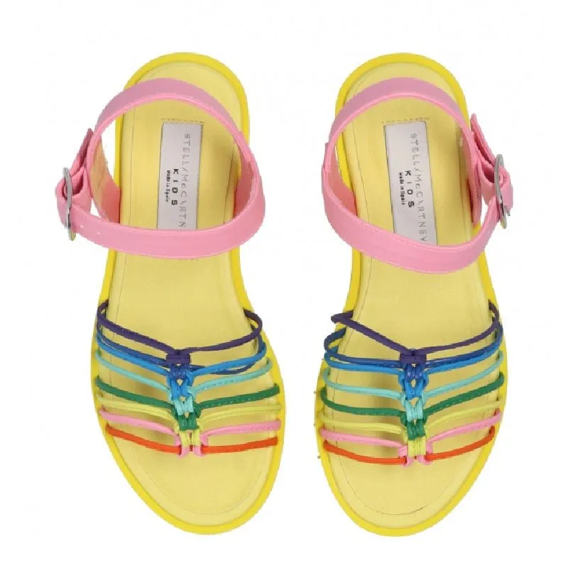 Print Logo Sandals